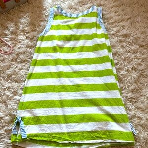 EUC Gretchen Scott kids striped sheath dress